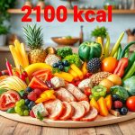 Dieta 2100 kcal – zasady, korzyści i przykładowy jadłospis