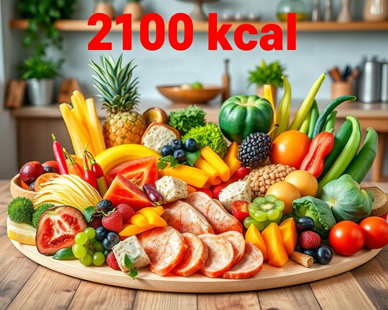 Dieta 2100 kcal – zasady, korzyści i przykładowy jadłospis