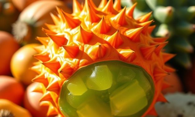 Melon rogaty (kiwano) – właściwości, pochodzenie i prozdrowotne działanie