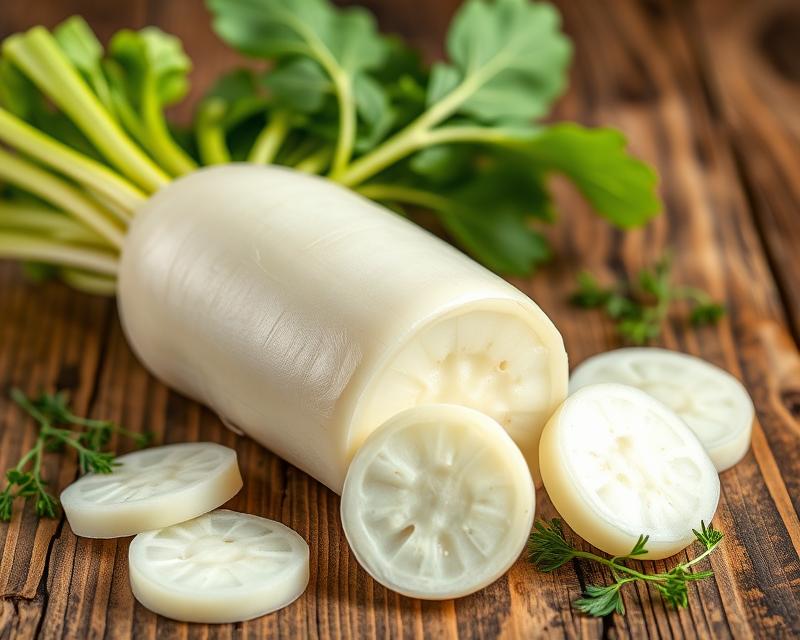 Rzodkiew japońska (daikon) – właściwości zdrowotne i wartości odżywcze